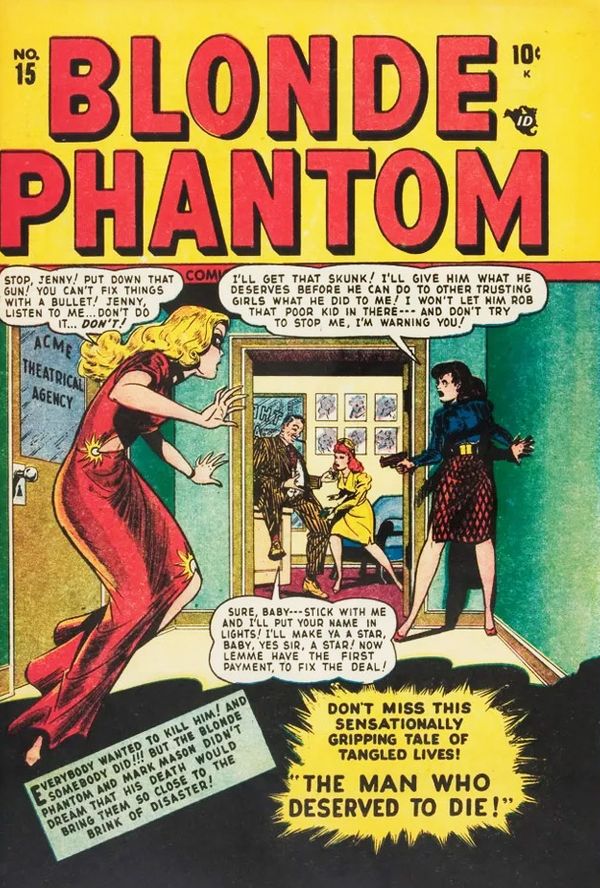 Blonde Phantom Comics #15