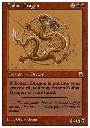 Zodiac Dragon (Portal Three Kingdoms) Trading Card