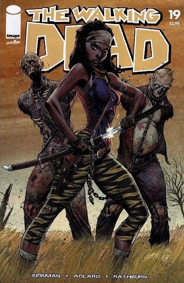 The Walking Dead #19 (15th Anniversary Campbell Variant Cover A)