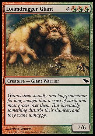 Loamdragger Giant (Shadowmoor) Trading Card