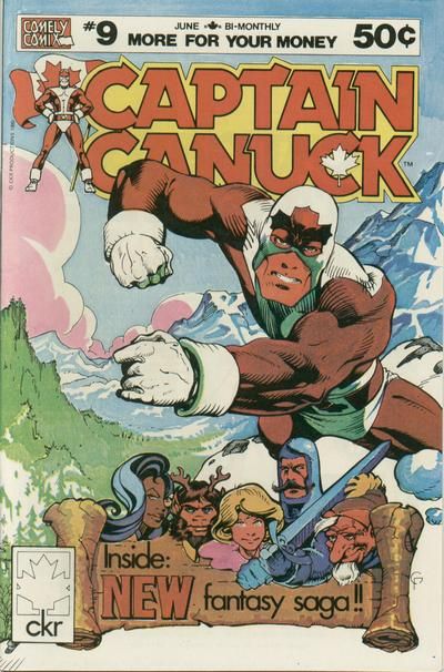 Captain Canuck #9 Comic