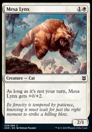 Mesa Lynx (Zendikar Rising) Trading Card