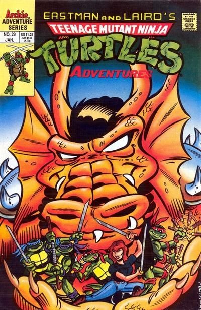 Teenage Mutant Ninja Turtles Adventures #28 Comic