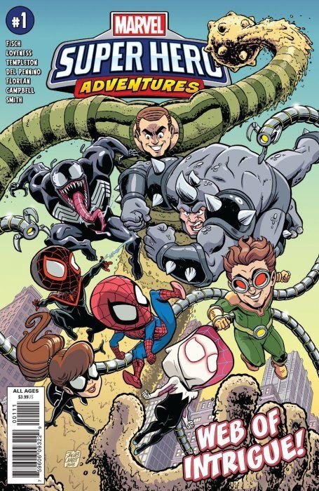 Marvel Super Hero Adventures: Spider-Man - Web of Intrigue #1 Comic