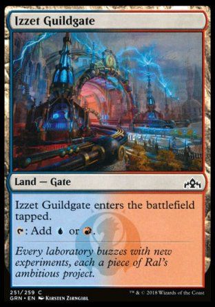 Izzet Guildgate (Guilds of Ravnica) Trading Card