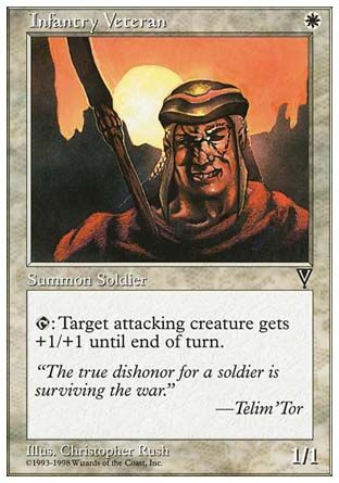 Infantry Veteran (Anthologies) Trading Card