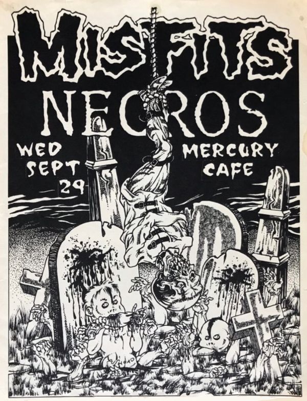 Misfits & Necros Mercury Cafe 1982