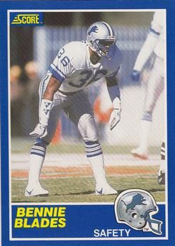 Bennie Blades 1989 Score #57 Sports Card