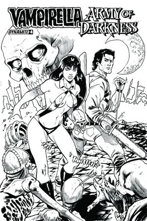 Vampirella Army Of Darkness #4 (Cover C 10 Copy Cover)