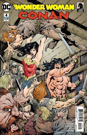 Wonder Woman / Conan #4 (Variant Cover)