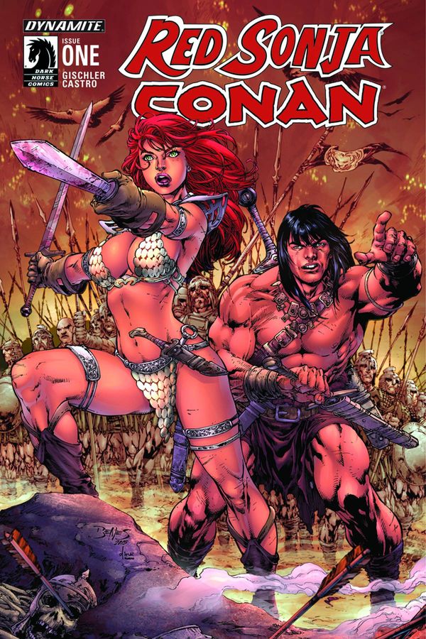 Red Sonja Conan #1 (Cover B Benes)