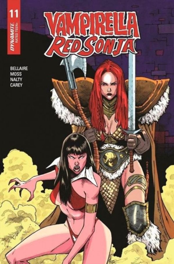 Vampirella/Red Sonja #11 (7 Copy Peeples Homage Cover)