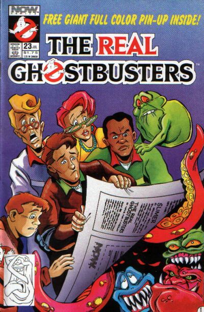 The Real Ghostbusters #23 Comic