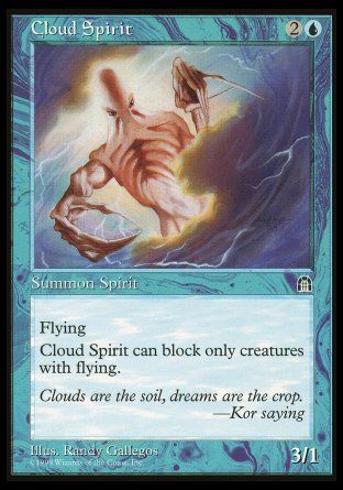 Cloud Spirit (Stronghold) Trading Card