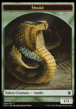 Snake (Khans of Tarkir) Trading Card