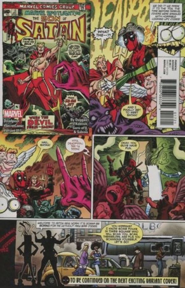 Deadpool #17 (Koblish Secret Comic Variant)