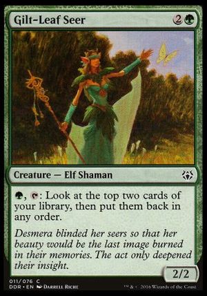 Gilt-Leaf Seer (Nissa vs. Ob Nixilis)