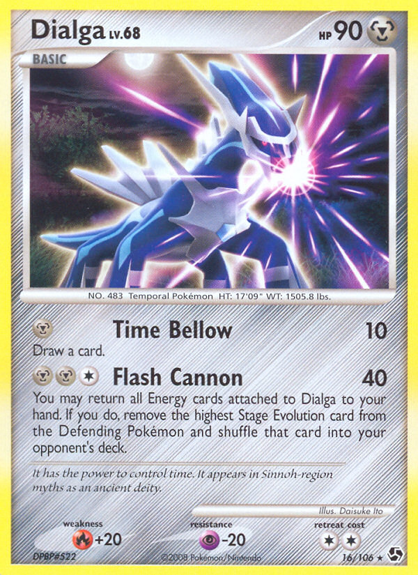 Dialga (16/106) - Great Encounters Pokémon Card