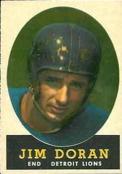 Jim Doran 1958 Topps #43 Sports Card