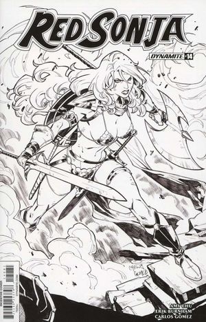 Red Sonja #14 (Cover H 30 Copy Gomez B&w Cover)