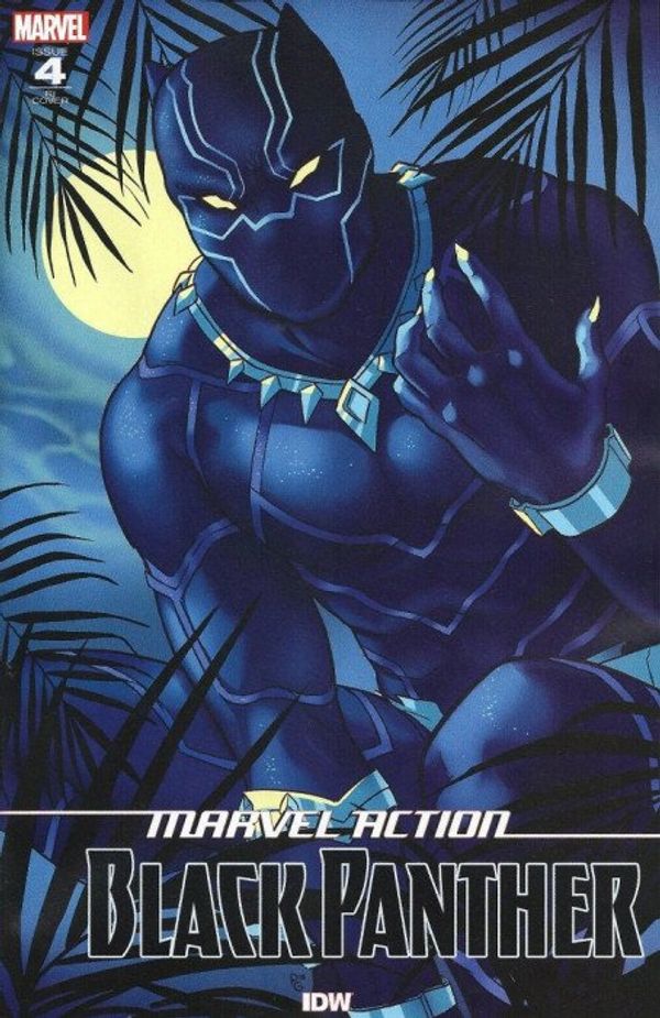 Marvel Action: Black Panther #4 (10 Copy Cover Ganucheau)