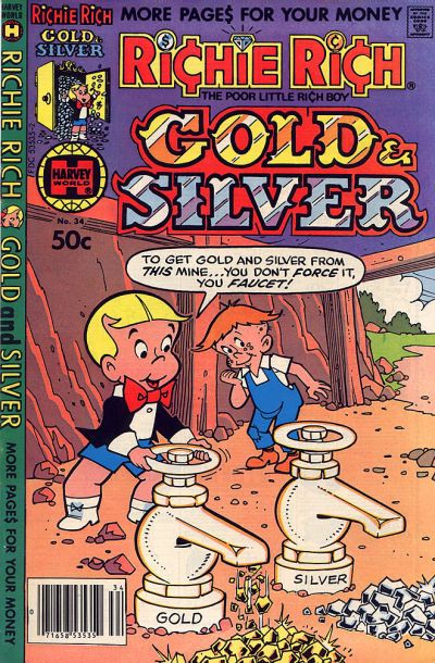 Richie Rich Gold and Silver #34 Comic
