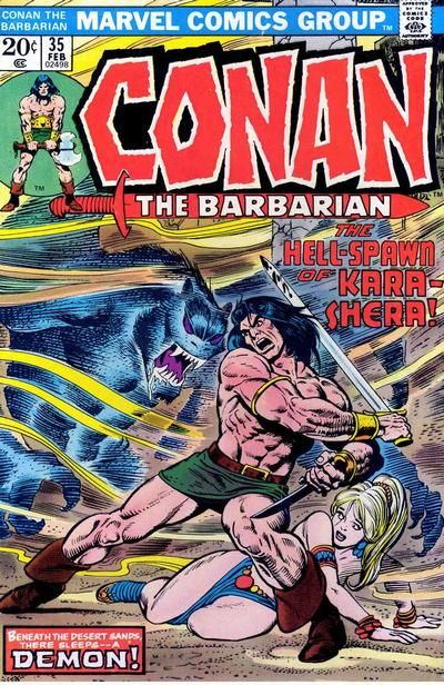 Conan the Barbarian #35 Comic