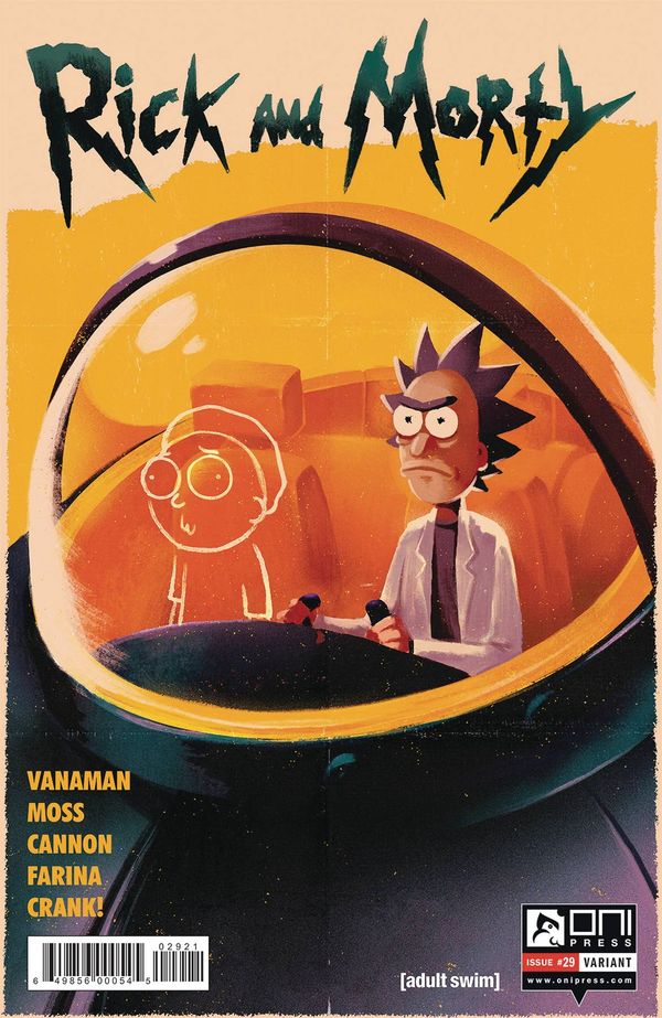 Rick and Morty #29 (Cover Variant Moss)