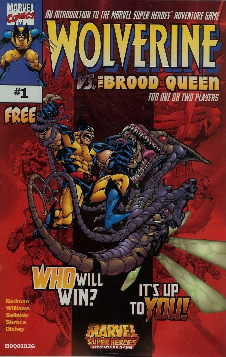Wolverine Vs. The Brood Queen Comic