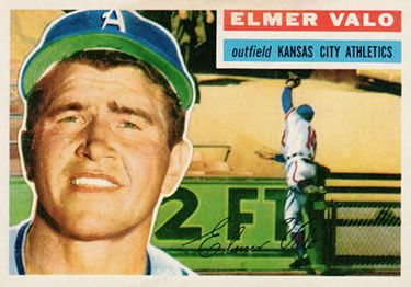 Elmer Valo 1956 Topps #3 Sports Card