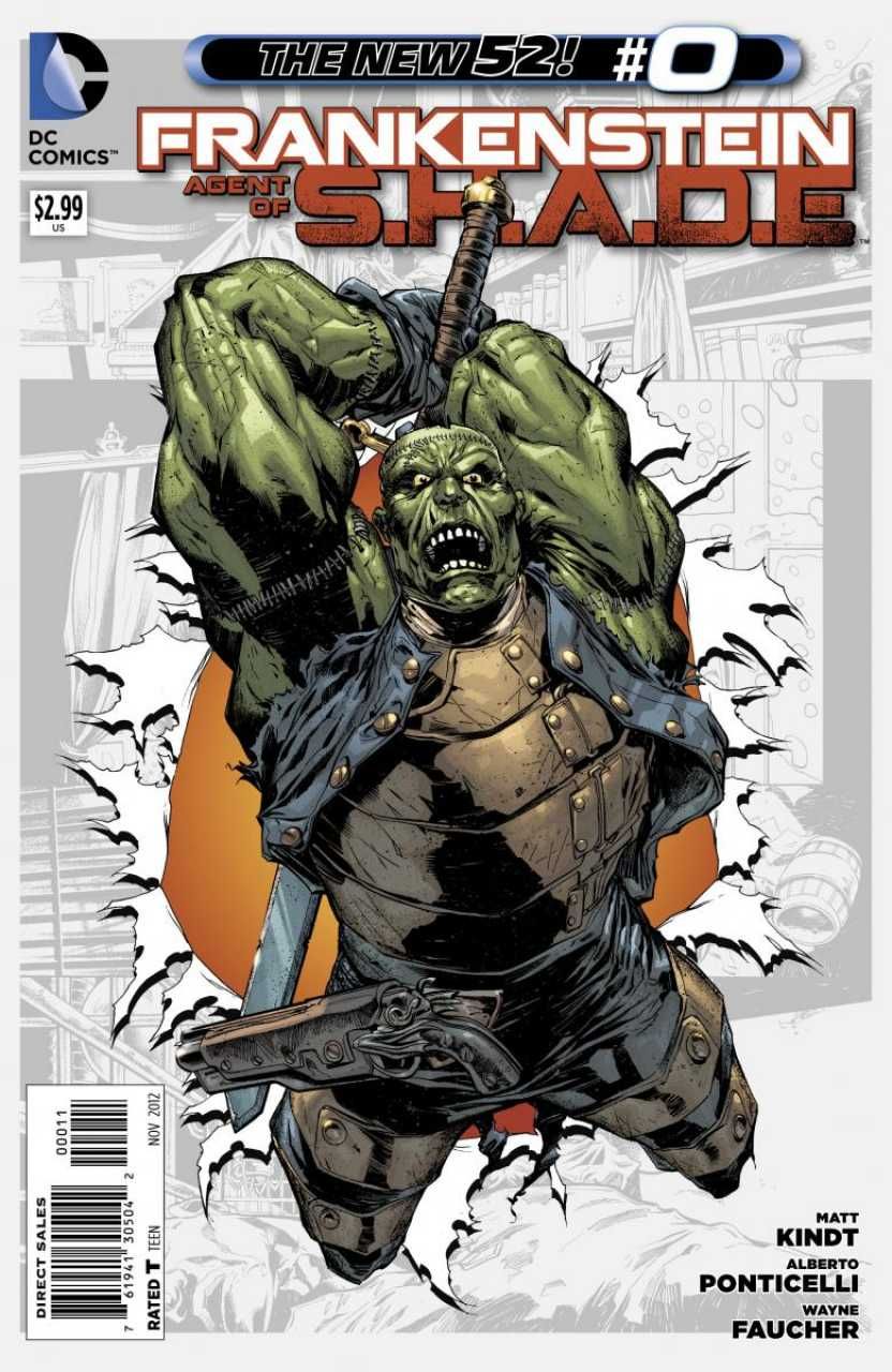 Frankenstein, Agent of S.H.A.D.E. #0 Comic