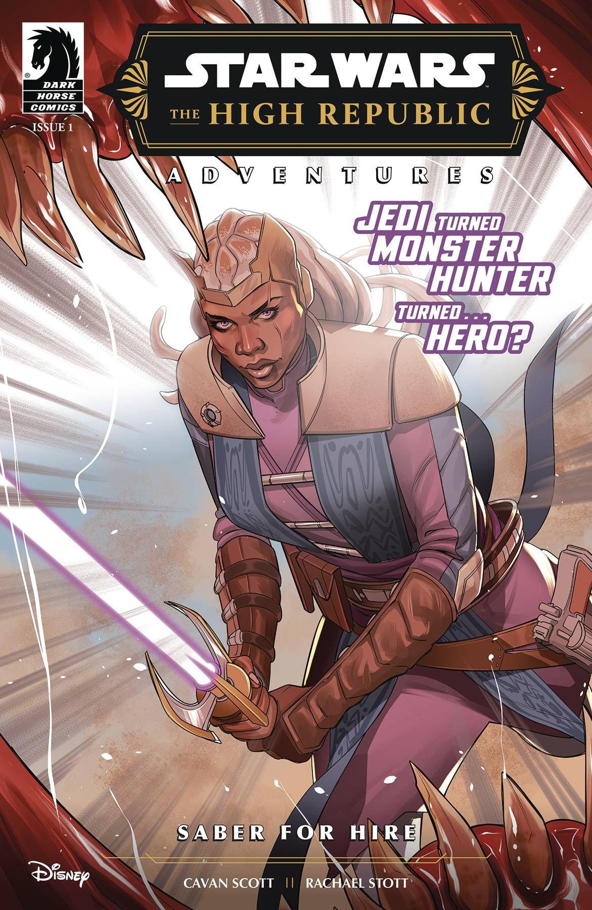 Star Wars: The High Republic Adventures - Saber for Hire #1 Comic