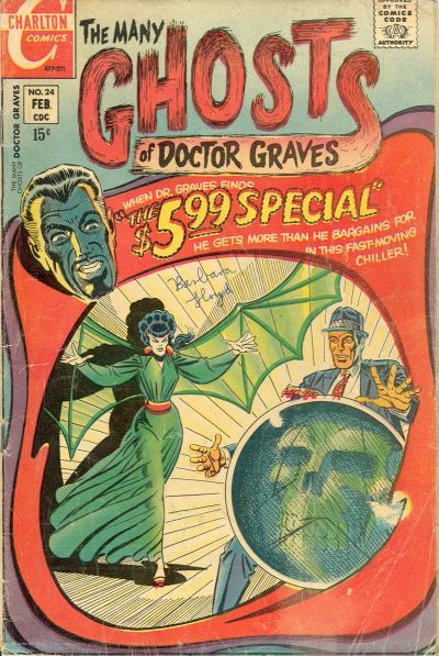 The Many Ghosts of Dr. Graves #24 Comic