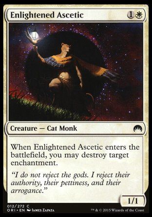 Enlightened Ascetic (Magic Origins) Trading Card