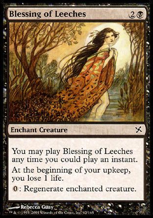 Blessing of Leeches (Betrayers of Kamigawa) Trading Card