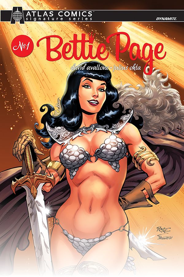 Bettie Page: Unbound #1 (Atlas Avallone Sgn Cover)