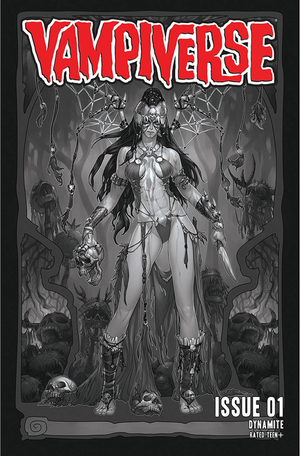 Vampiverse #1 (Hetrick Black and White Variant)