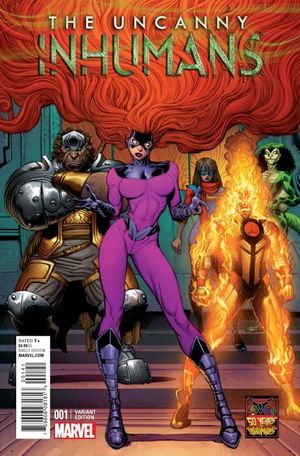 Uncanny Inhumans #1 (Inhuman 50th Anniv Variant)