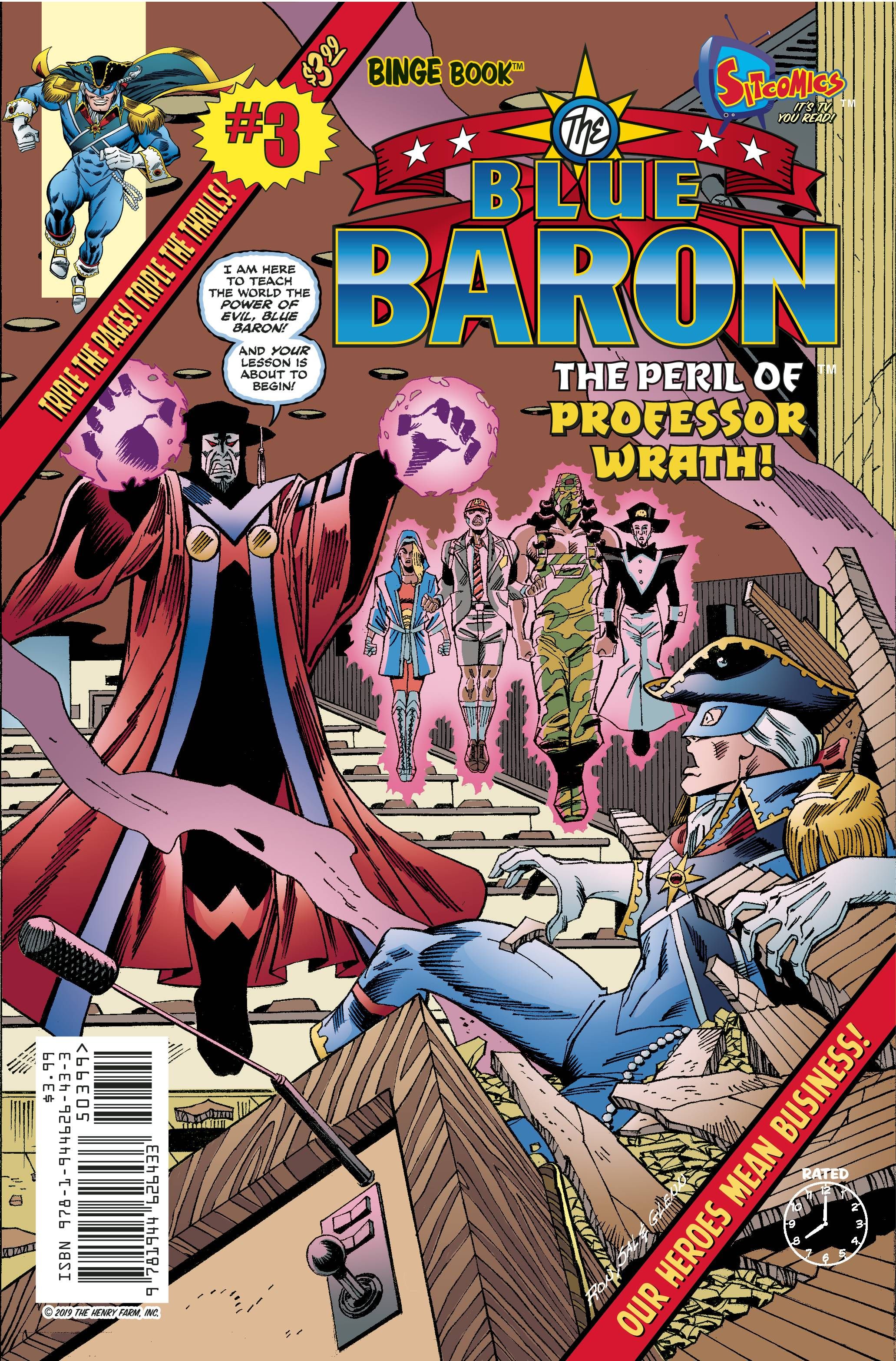 Blue Baron #3 Comic