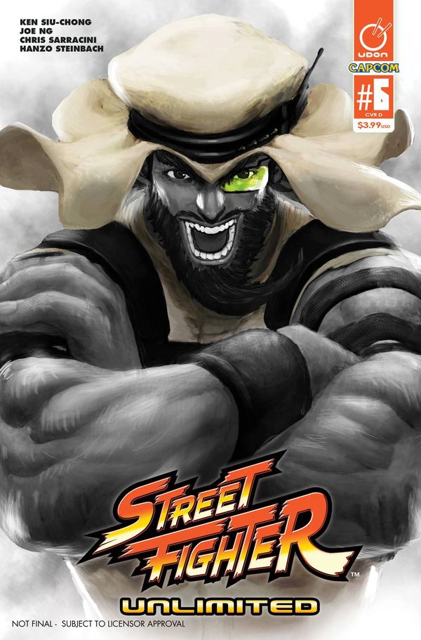 Street Fighter Unlimited #6 (Cover D 20 Copy Sf V Game Cover)