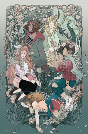 Lumberjanes #35 (20 Copy Cover Mask Cover)