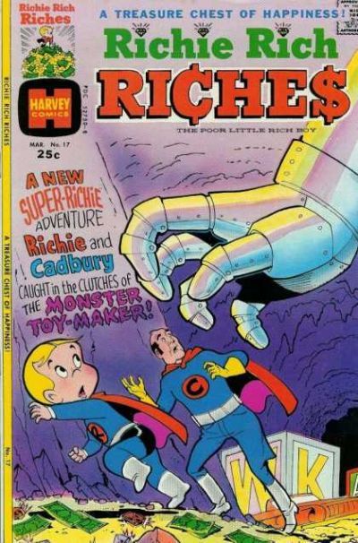 Richie Rich Riches #17 Comic