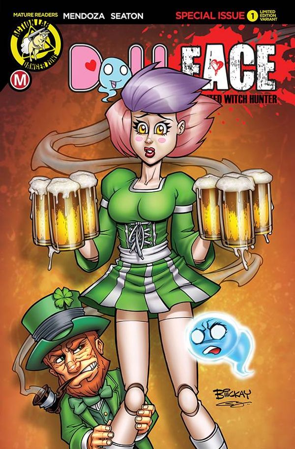 Dollface St Patricks Day Sp Cover E St Paddys Day Girl #1