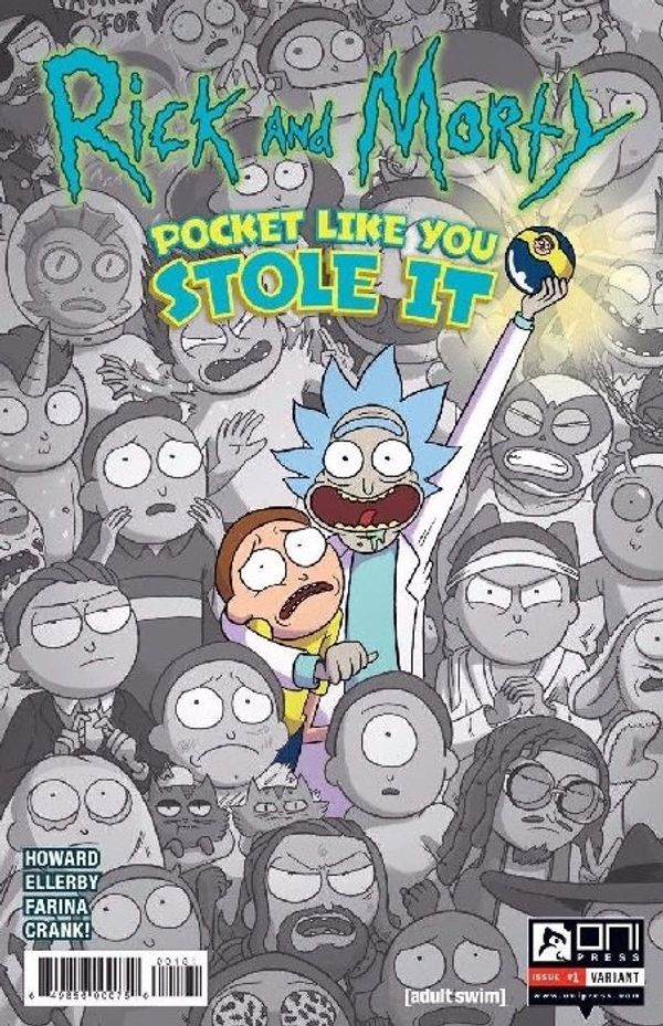 Rick and Morty: Pocket Like You Stole It #1 (Jetpack/Forbidden Planet Edition)