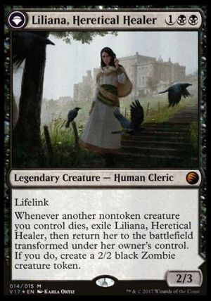 Liliana, Heretical Healer (From the Vault: Transform)