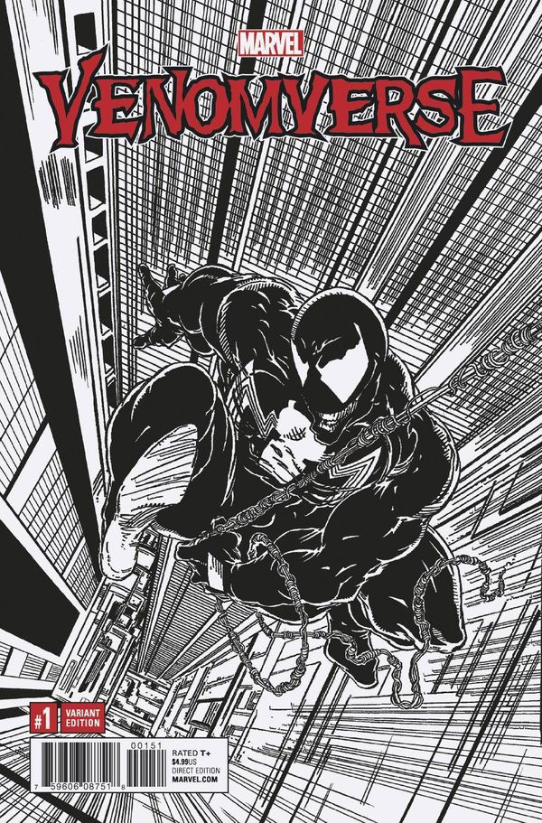 Venomverse #1 (Mcfarlane Remastered Sketch Variant)