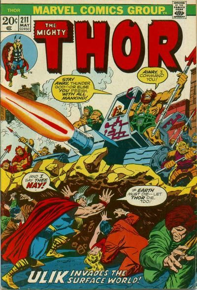 Thor #211 Comic