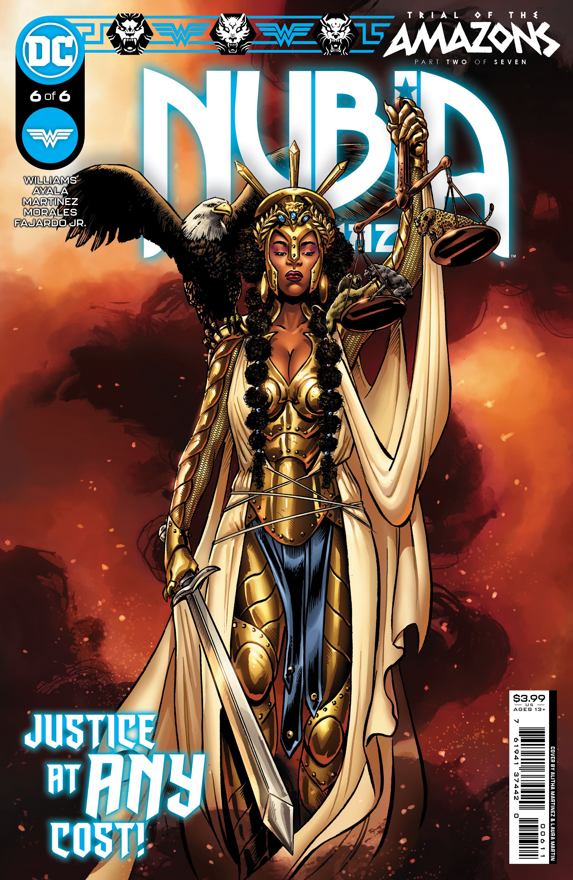 Nubia and the Amazons #6 Comic