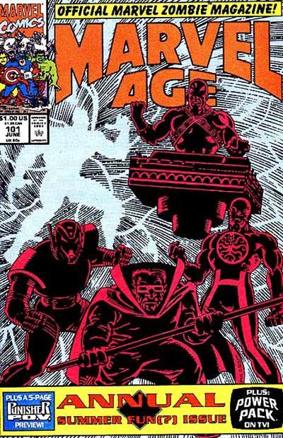 Marvel Age #101 Comic