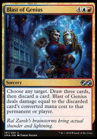 Blast of Genius (Ultimate Masters) Trading Card